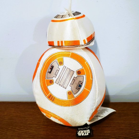 Star Wars BB8 Droid Disney Store BB-8 Plush Rotating Head 7" Tall - Picture 2 of 5
